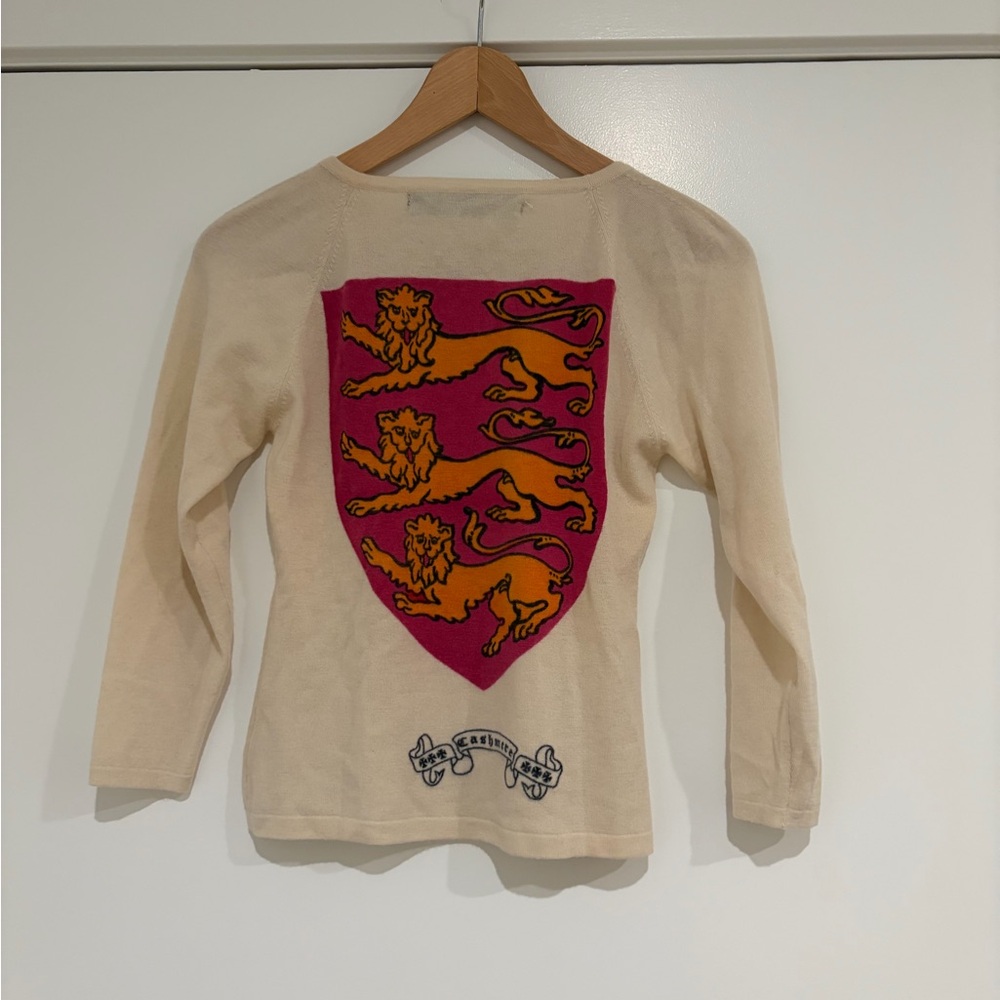 Classic Cream Long Sleeve Women's Top